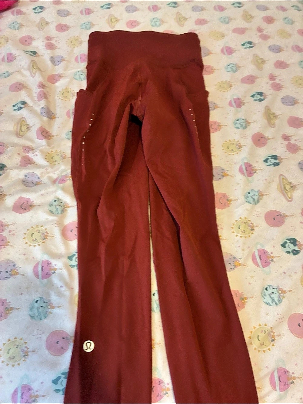 lululemon Groove High-Rise Flared Pant with Pockets 32.5" Red